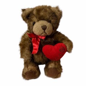 Vintage Target Valentine’s Day Teddy Bear Plush Heart
Love Rose Stuffed Animal